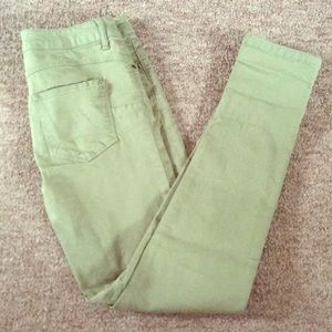 NWOT Olive Green Skinny Jeans